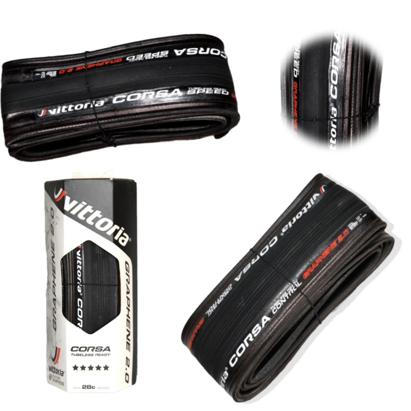 Vittoria Corsa Control G + графитовая гонка 2 0 клинчерная 700x2 5/28C черная кожа 320 TPI