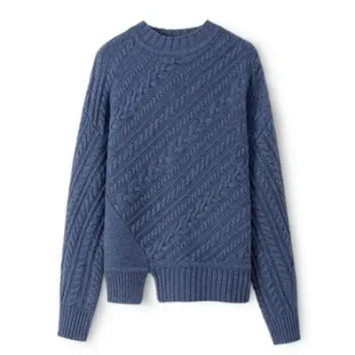 Высококачественный кашемировый свитер Женский в европейском и американском