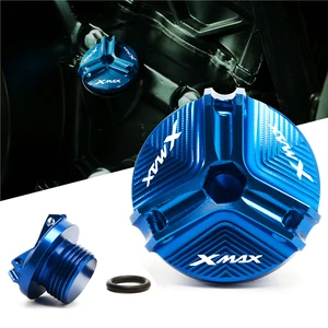 Applicable to  xmax300 xmax250 / 400 17-20 years refitting CNC engine oil screw cover
