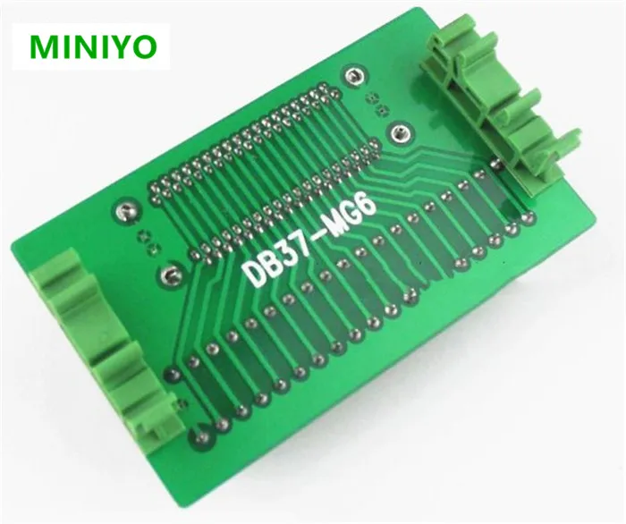 5 шт./лот DB37 D-Sub DIN-рейка монтажный интерфейсный модуль с кронштейном 37Pin
