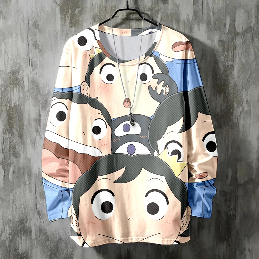 

Мужская футболка с длинным рукавом и 3d-анимацией для отдыха и спорта