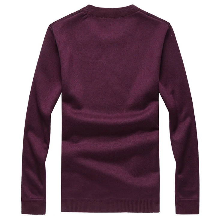 Осенне-зимний повседневный мужской новый модный свитер классический стиль с