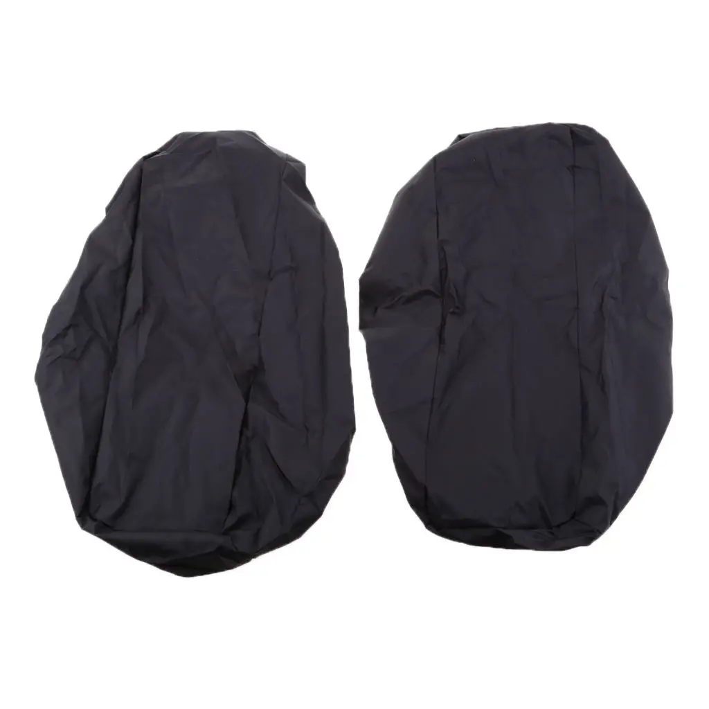 

2 шт. крышки динамиков, Сумки сиденья с водонепроницаемыми стеклами для Harley Touring