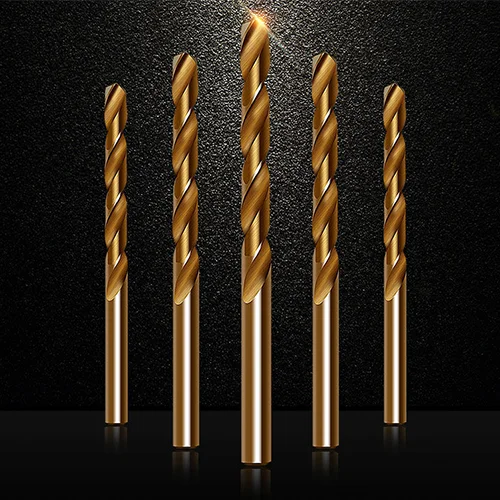 

10pcs Twist drill bit High speed steel twist drill bit Stainless Steel Tool Set Accessories for Metal Stainless Steel Drilling