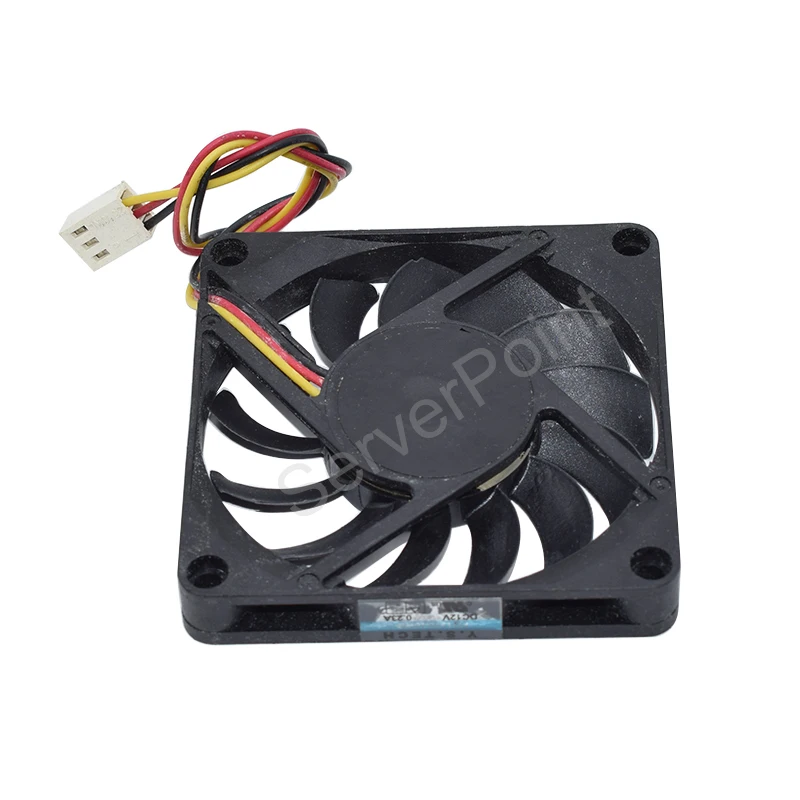 

For Y.S.TECH 7010 7cm Ball Bearing Fan FD127010HB Cooler DC12V 0.23A Three Wires