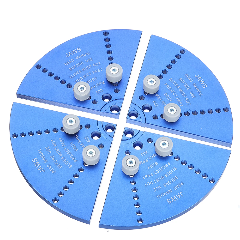 10 дюймов деревообрабатывающая челюсть с аксессуарами буферный Набор плоский