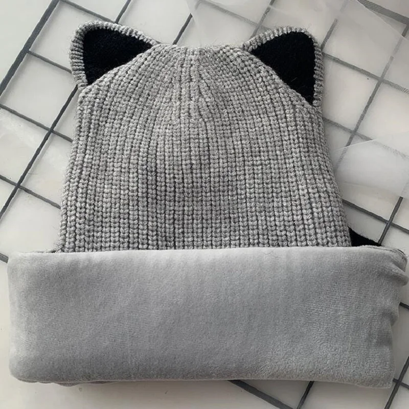 Новинка осенне-зимние теплые шапки утепленные ветрозащитные бархатные детские