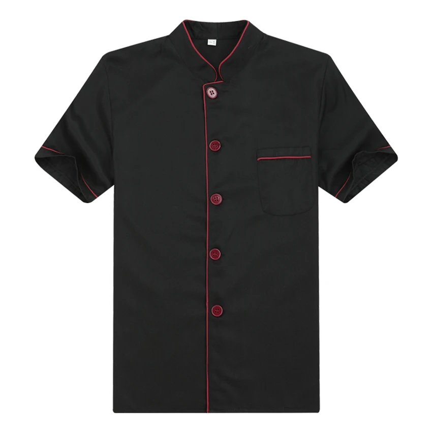 Куртка шеф повара для мужчин ресторанов кейтеринга сервировки еды униформа кафе