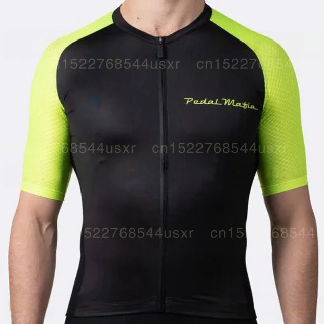 Черная велосипедная футболка с коротким рукавом 3 карманами супер светильник