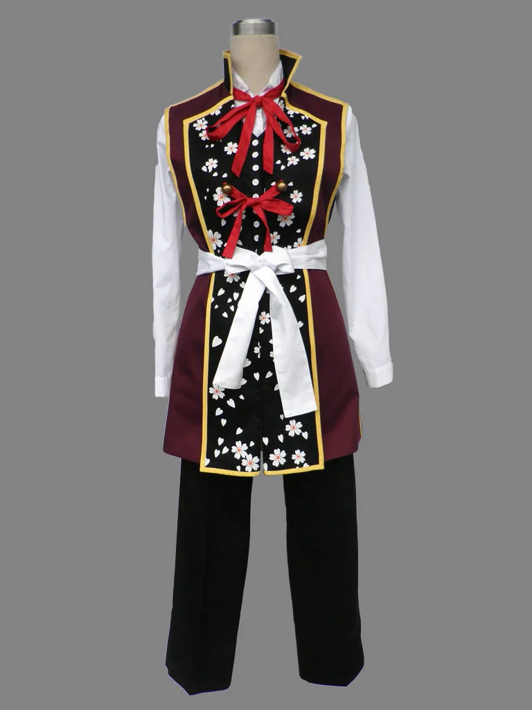 Unisex Cos Hakuouki Shinsengumi Kitan yukimura chizuru Cosplay Costumes Suit Sets |