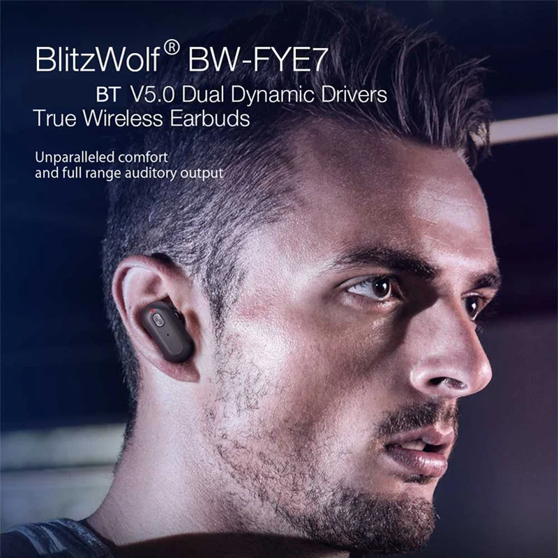 TWS-наушники Blitzwolf BW FYE7 с поддержкой bluetooth |