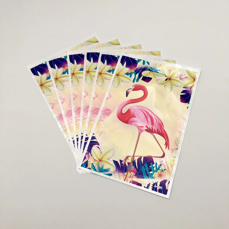 6 шт. гавайский участник Luau Розовый фламинго|Подарочные сумки и упаковка| |