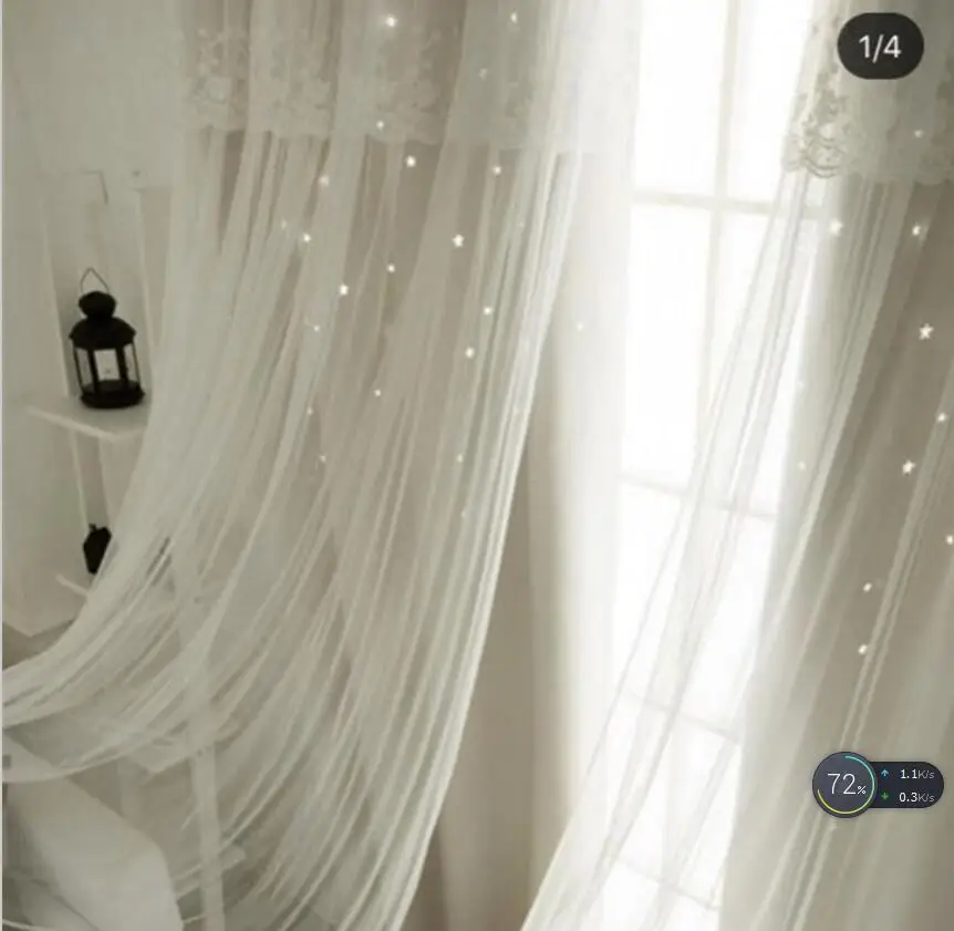 

Nordic style beige Cotton linen Thickened Shade Screens Blackout Curtains Bedroom Living Room Rideaux Curtain