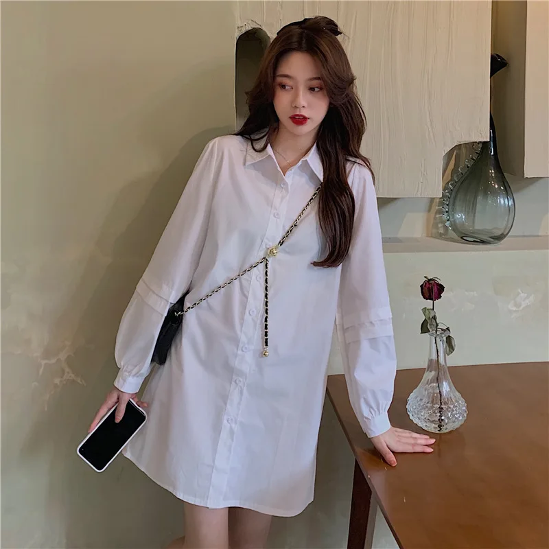 

Fashion Long Sleeve Women Blazer Dress Irregular Ladies Office Suspender Blazer Dress Femme Autumn Dresses