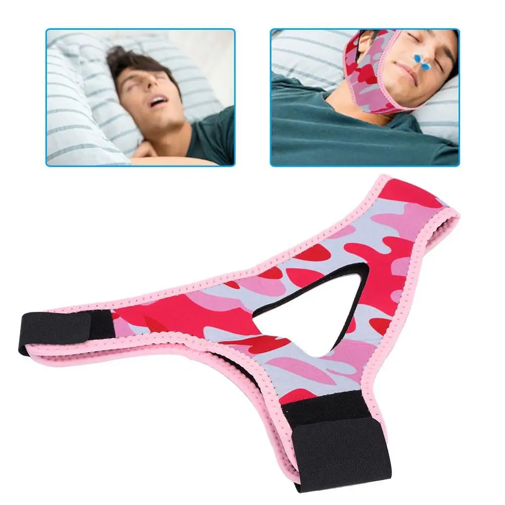 

Newest Unisex Anti-Snoring With Breathable Light Comfortable Snoring Device Adult Facial Chin Dislocation Correction Health Care