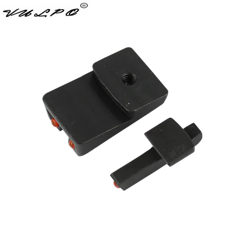 Красно зеленый волоконно оптический передний и задний прицел для пистолета 1911 CUT.