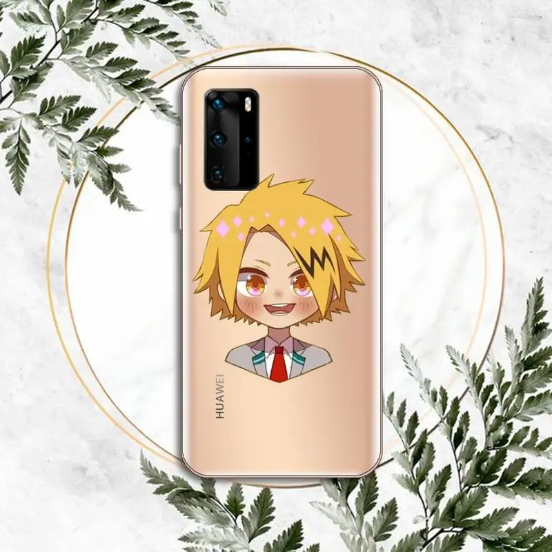 

My hero academia cute anime Phone Case Transparent for Huawei P honor 8 10i 20 30 40 smart 2019