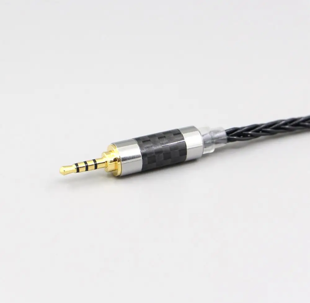 LN006444 2,5 мм 3,5 мм XLR сбалансированный 8 Core OCC серебро смешанные кабель для наушников Audeze LCD-3 LCD3 LCD-2 LCD2