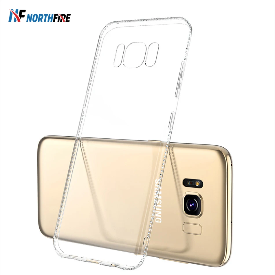 NORTHFIRE блестящие стразы чехол s для samsung Galaxy S8/S9 Plus/S7/S6 Edge S9/Note 9/A5/J5/A7/J3 Fundas| |