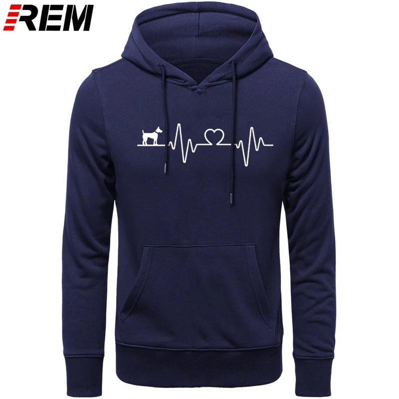 

Fashion Hot Dog Heartbeat Love Dogs Puppy Graphic Hoodies, Sweatshirts