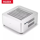 Полностью алюминиевый корпус RGeek L80S, чехол для ПК, чехол для компьютера сделай сам, небольшой настольный корпус для блока питания, HTPC Mini ITX