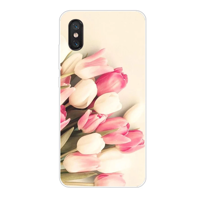 Шоколад Для Xiaomi mi 8 Pro Чехол для телефона мягкий силиконовый принт задний Чехол бант для Xiaomi mi 8 Lite mi 8 SE mi 8 Pro mi 8 Lite чехол - Цвет: Шоколад