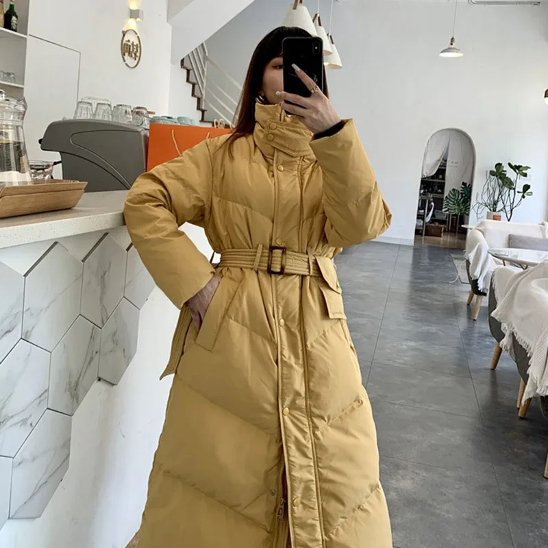2021 New Winter Thicken White Duck Down Women Down Jacket Fashion Large Size Solid Color High Quality Women Down Jacket BNH211