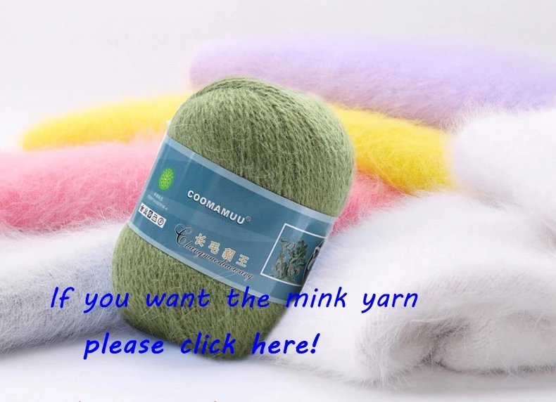 Description Picture 2 of itemCOOMAMUU Пряжа 50G/skeins Cotton Sequins Yarn 6mm+3mm Sequins Hand Knitting Yarn Thread Luxury Glitter Soft Rope DIY Material