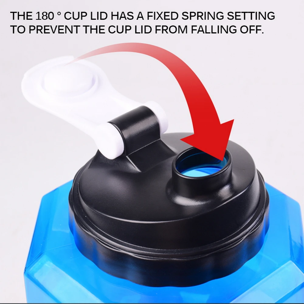 1 5 л водные гантели пластиковая большая Спортивная бутылка для тренажерного зала