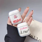 Чехол Lil Peep Anime crybaby для Air Pods, чехол для Apple airpods, чехол s 1 2, прозрачный мягкий чехол для Airpod, аксессуары для наушников, чехол
