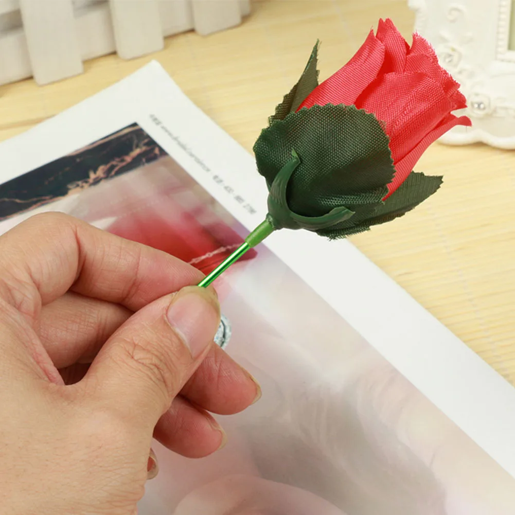 Фонарь для вечеринок с розами-огненные аксессуары Иллюзия пламя появится Цветок