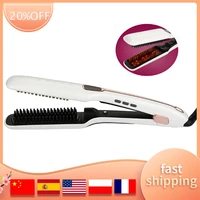 professional hair straightene iron for hair heating straightening iron adjustable temp anti static hair iron for all hair types