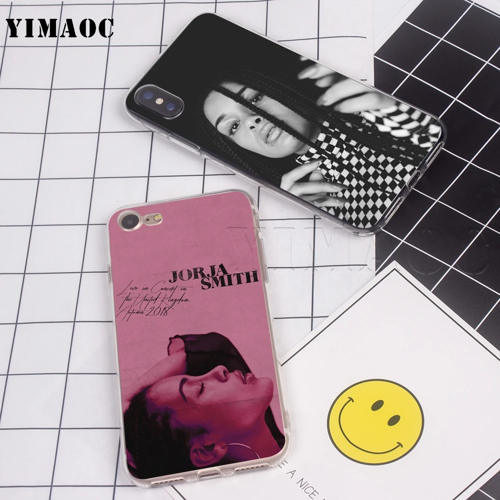 Мягкий силиконовый чехол YIMAOC Jorja Smith для iPhone 11 Pro XS Max XR X 8 7 6 6S Plus 5 5s se | Мобильные