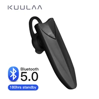 portable single bluetooth compatible 5 0 earphone wireless headphones ear hook earpiece handsfree stereo bass earbud with mic