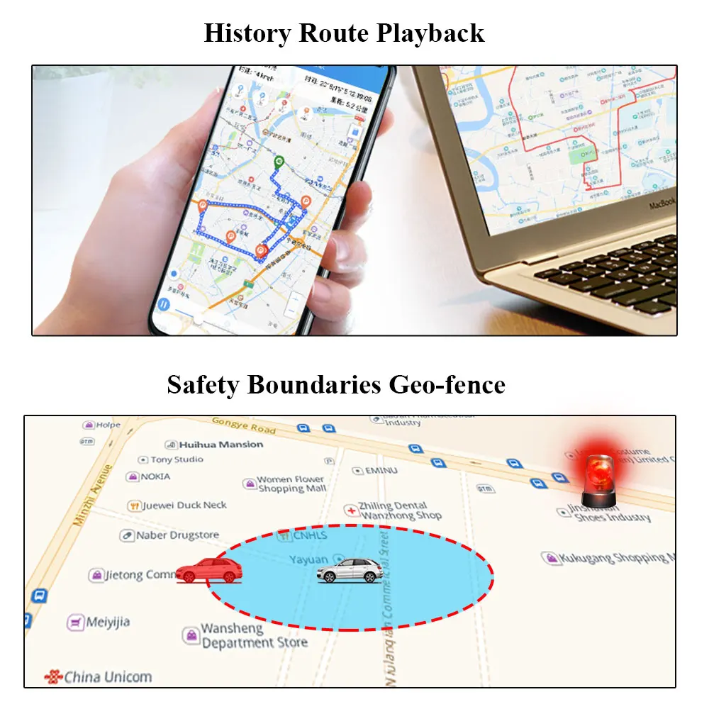 GT06 GPS трекер для автомобилей SMS GSM GPRS|GPS-трекеры| |
