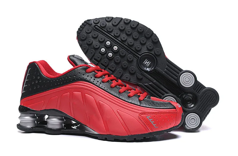 Мужские кроссовки, новинка, дизайнерские мужские кроссовки Shox R4, роскошные кроссовки NZ, тройные черные белые уличные спортивные кроссовки - Цвет: 30