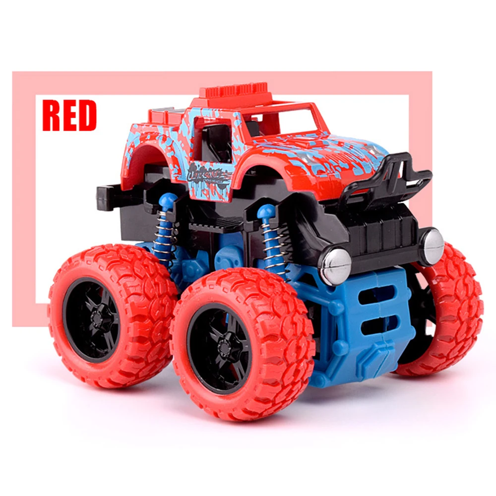 Мини инерционный внедорожник для маленьких детей четыре колеса пластиковый