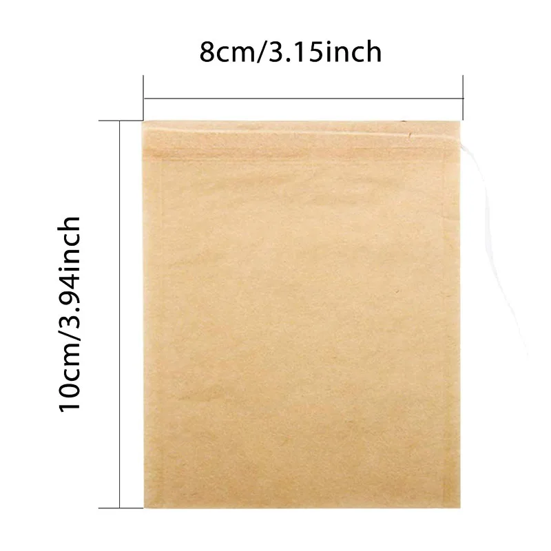 Чайные пакетики с фильтром чайные для рассыпчатого чая 500 одноразовых упаковок