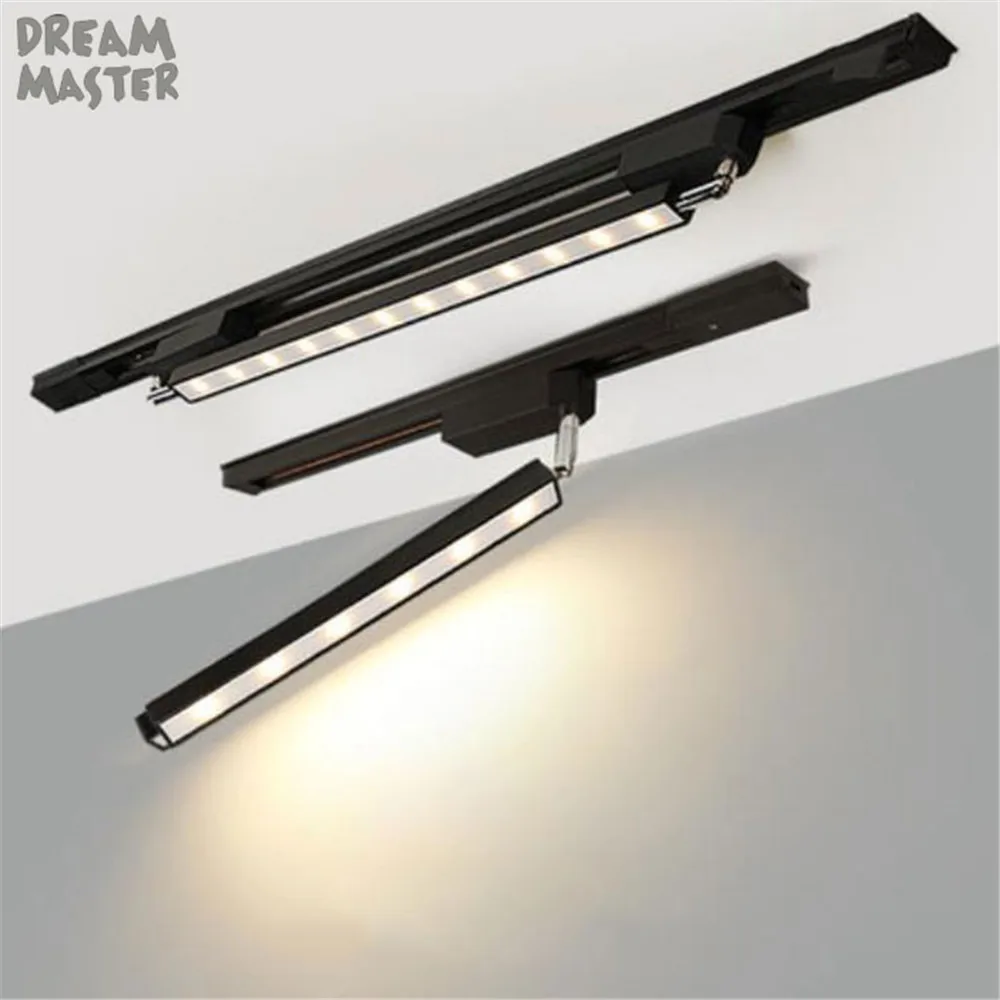 Художественный дизайн светодиодные полосы трековые огни скандинавский ресторан