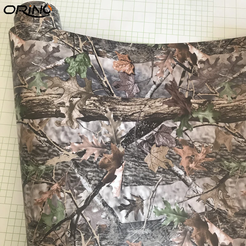 Realtree камуфляжная виниловая пленка, самоклеющаяся автомобильная пленка, настоящее дерево, автомобильная наклейка, наклейка для мотоцикла, скутера, пленка из фольги, воздушный пузырь