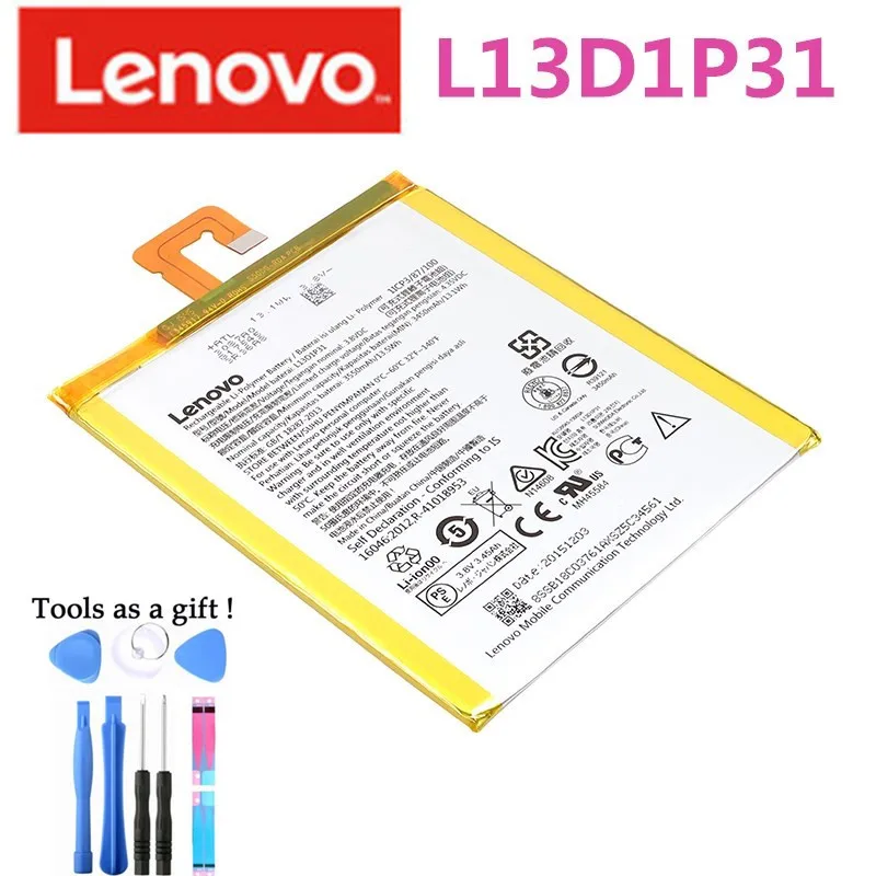 Новинка 100% оригинальный аккумулятор L13D1P31 для Lenovo Pad A3500 S5000 Φ tab3 7 TB3 710i 710F tab 2 A7 |