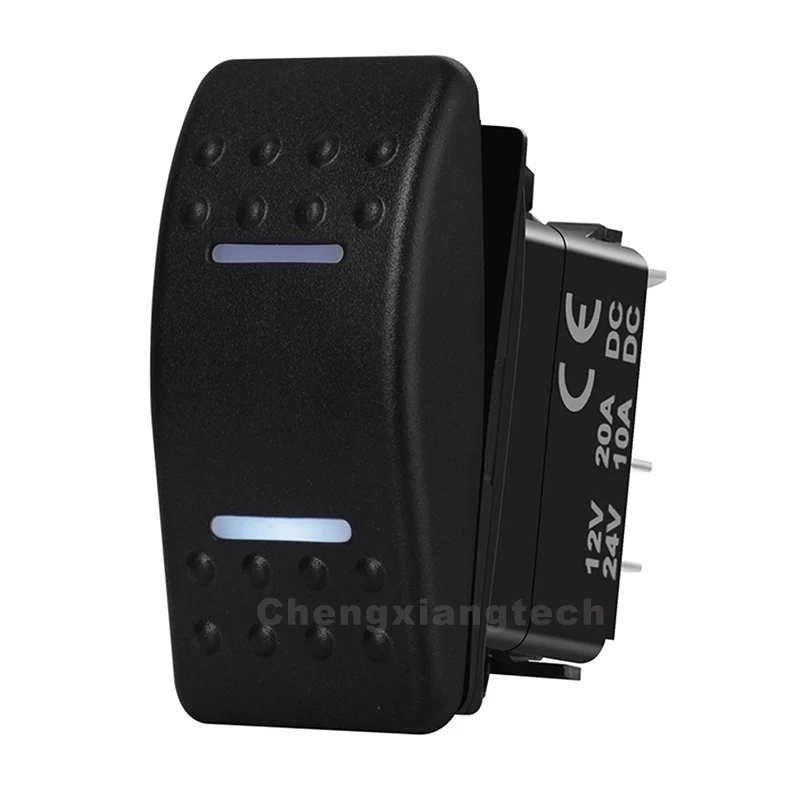 Dash Board Dual White Led 3 Pin ON OFF кулисный переключатель SPST для NARVA ARB Carling Замена морской