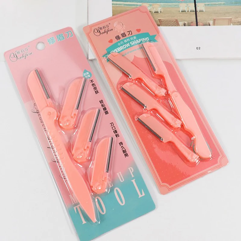 

Eyebrow Razor Trimmer Shaver Hair Remover Makeup Tools Facial Razor Face Bikini Hair Removers Women Beauty Makeup Tools