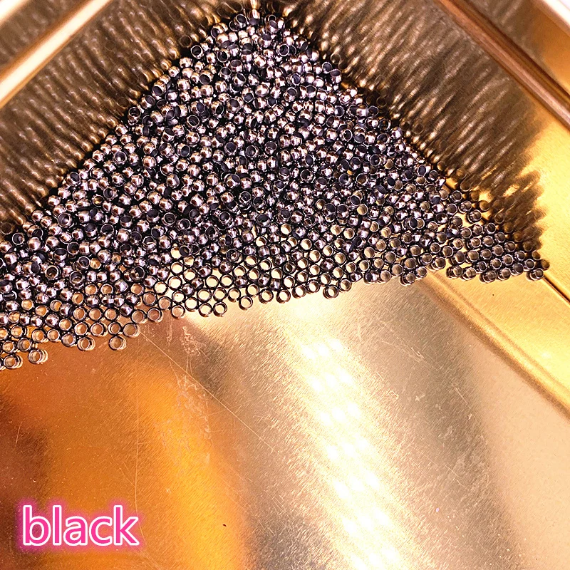 Медные шариковые Обжимные бусины для поделок 2/2 5/3/4 мм диаметр стопора