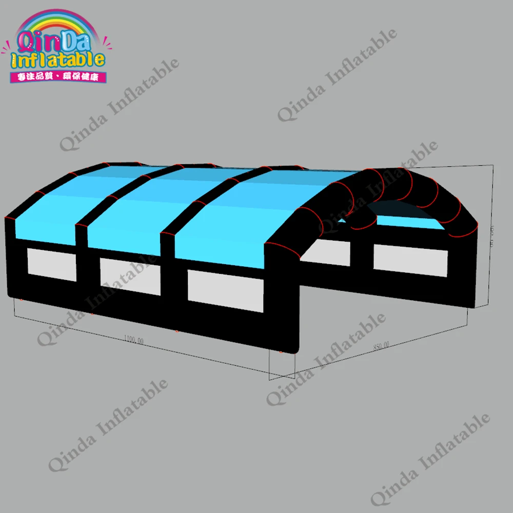 Надувной тент/тент надувной тент 11x8 5x4 м|Игровые палатки| |