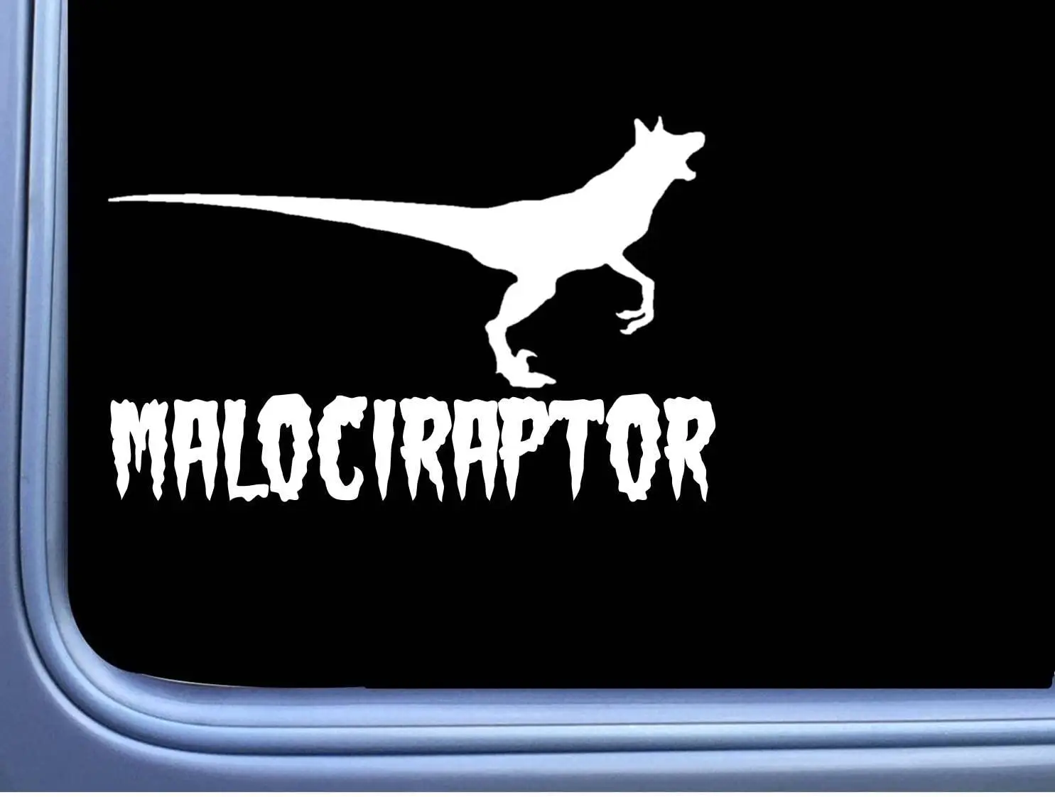 

icker Belgian Malinois Decal schutzhund maligator