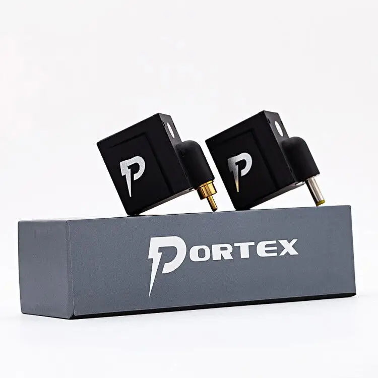 Портативный беспроводной источник питания для татуировок Portex мини-разъем RCA/DC