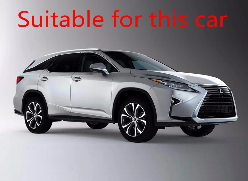 Для Lexus RX (AL20) RX200 300 350 450 2016-2020 ABS хромированный задний отражатель противотуманный