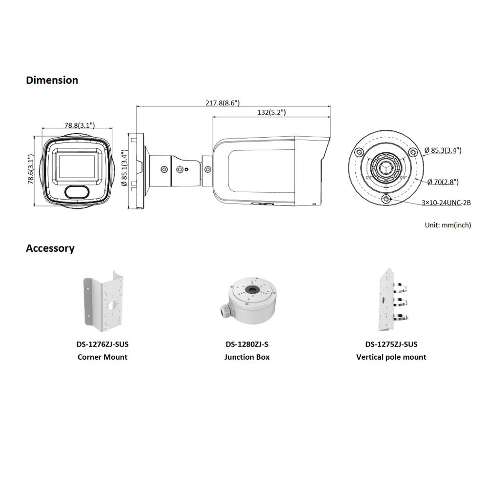 Оригинальный английский hikvision DS 2CD2047G1 L полный Цвет 4MP Vu фиксированный круглые