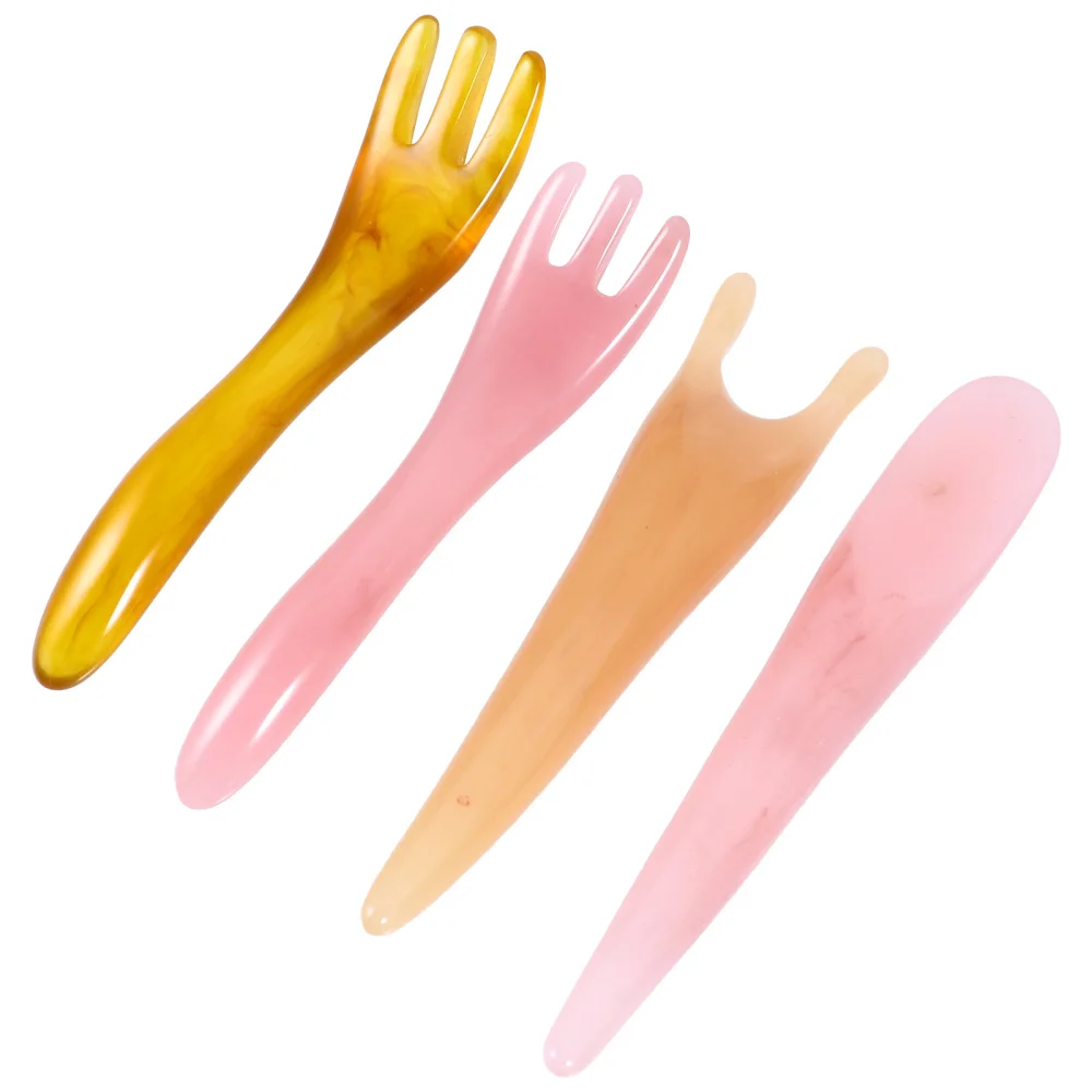 

4pcs Various Scraping Kit Board Therapy Scrapers